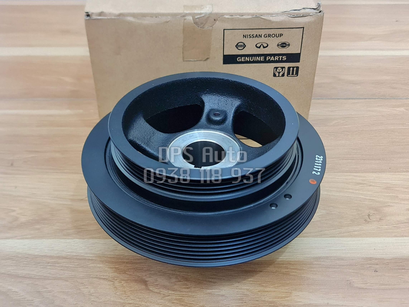Puly cốt máy Nissan Navara 12303EB70B